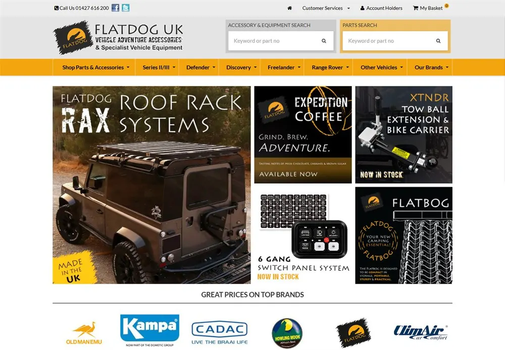Flatdog UK website